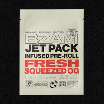BZAM - Fresh Squeezed OG Jet Pack infused Pre-Roll - 1x1g